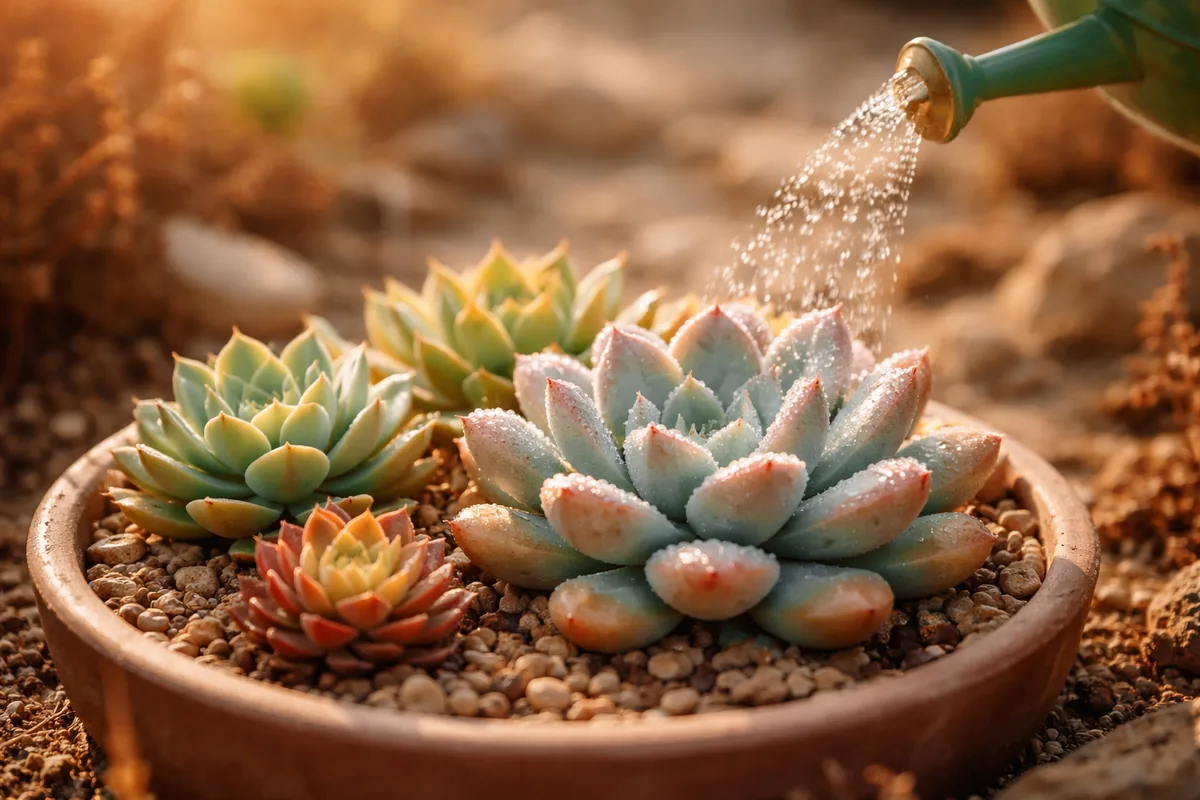 Comment entretenir les succulentes en période de sécheresse