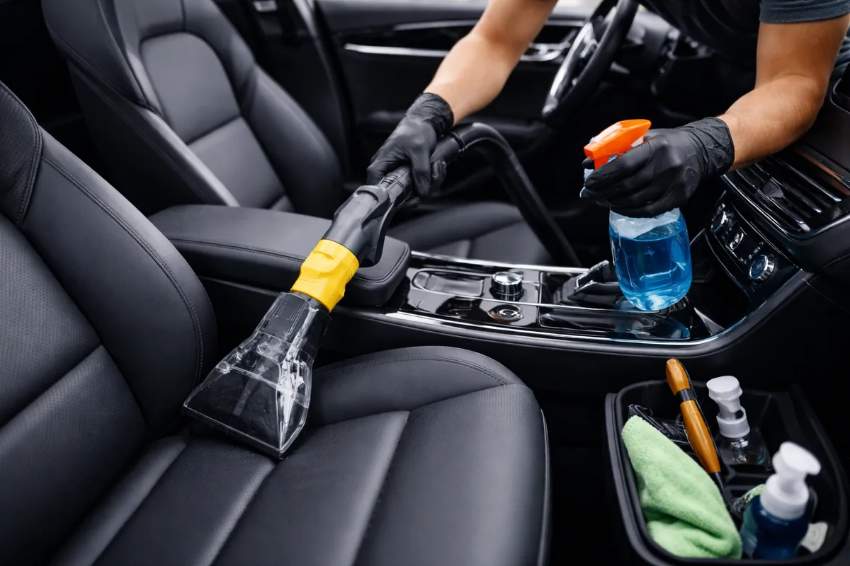 Comment réaliser un nettoyage approfondi de l'intérieur de sa voiture