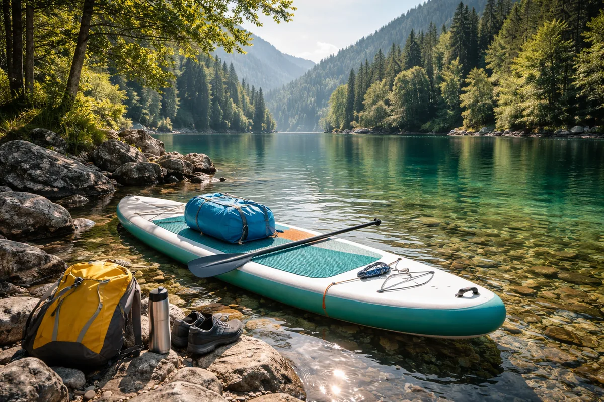 Quel paddle gonflable choisir pour les excursions en pleine nature