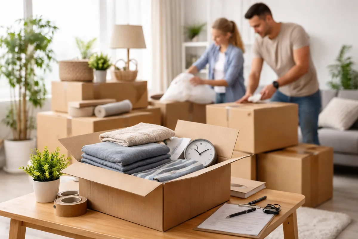 Comment planifier le rangement et l'organisation pour un déménagement efficace